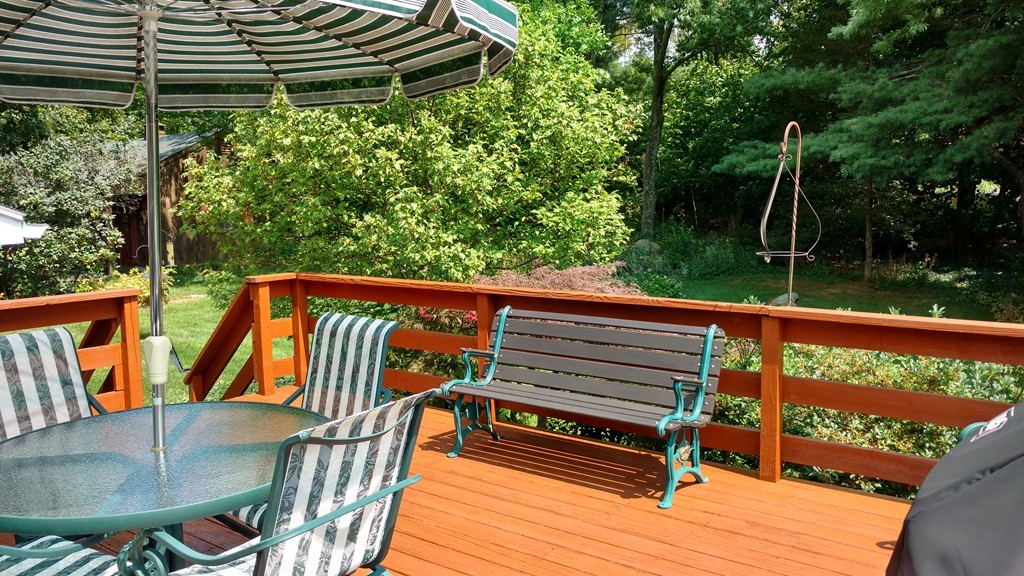 841 Dennison Drive Southbridge, MA 01550 - Photo 9 of 28 a view of outdoor space with deck and wooden floor