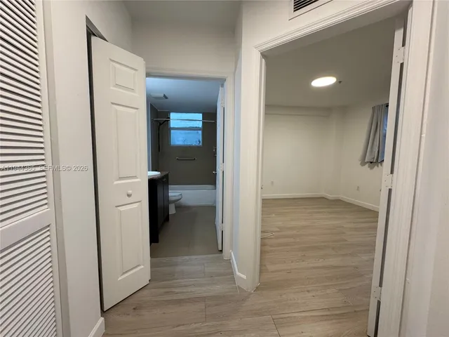 wooden floor in a gallery