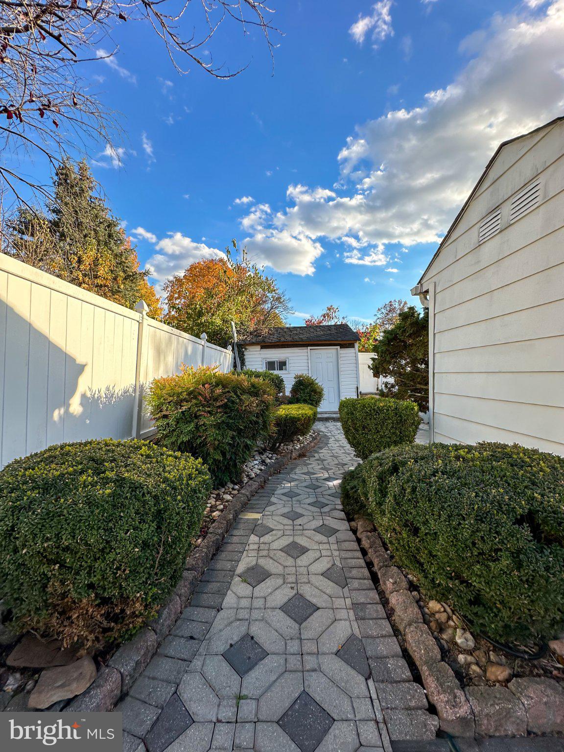 910 Magnolia Avenue Croydon, PA 19021 - Photo 22 of 23 a view of a pathway with a yard