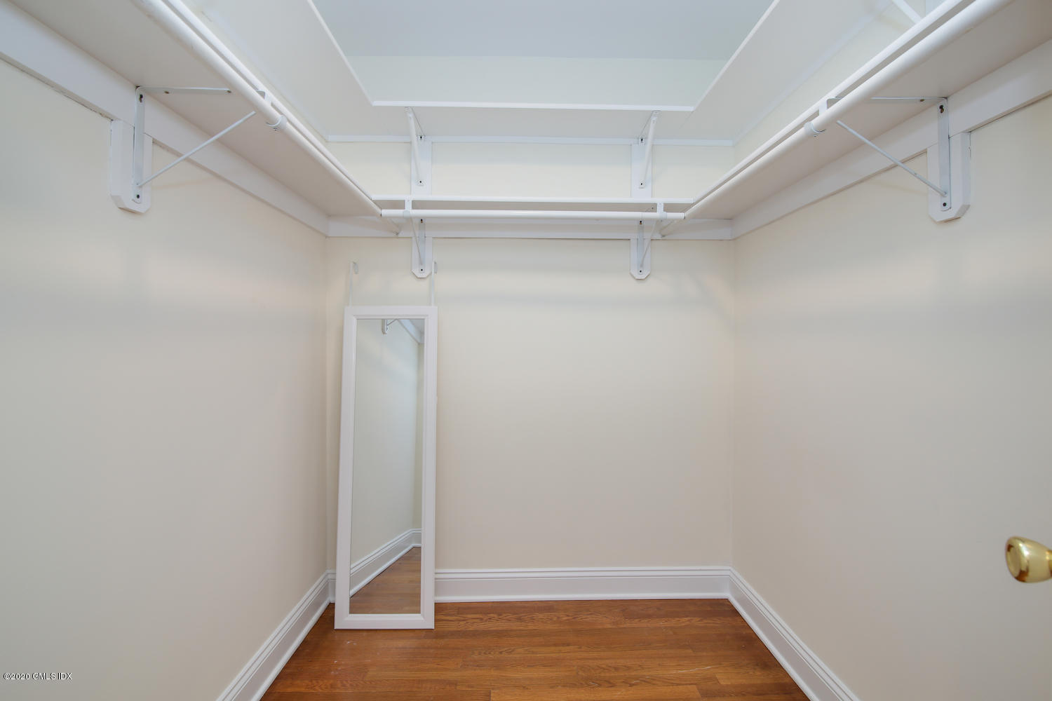 40 West Elm Street, Unit 3M Greenwich, CT 06830 - Photo 12 of 19 a view of an empty walk in closet