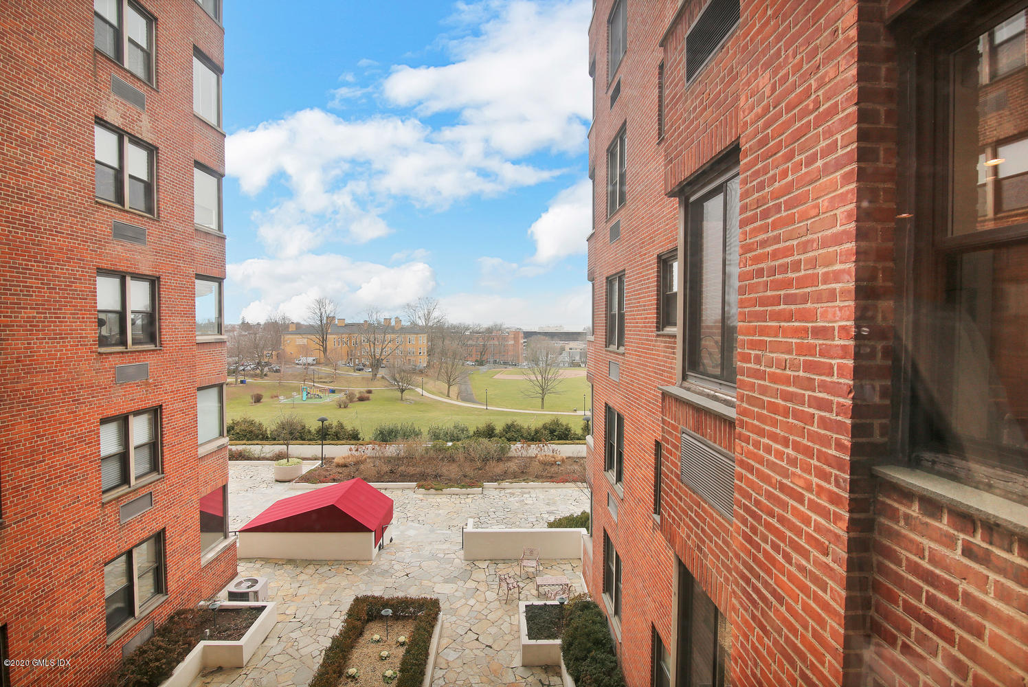 40 West Elm Street, Unit 3M Greenwich, CT 06830 - Photo 15 of 19 a view of city with balcony