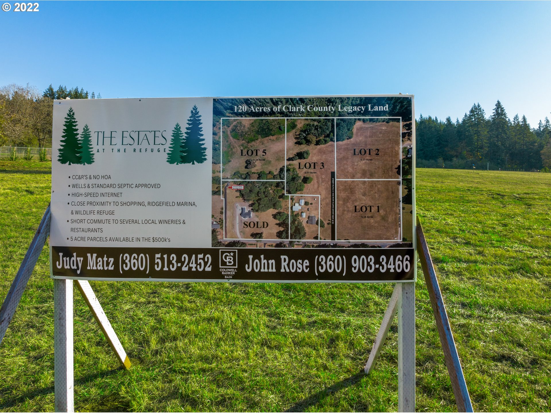 0 Northwest 71st Avenue, Unit 3 Ridgefield, WA 98642 - Photo 7 of 11 a view of a sign on the wall