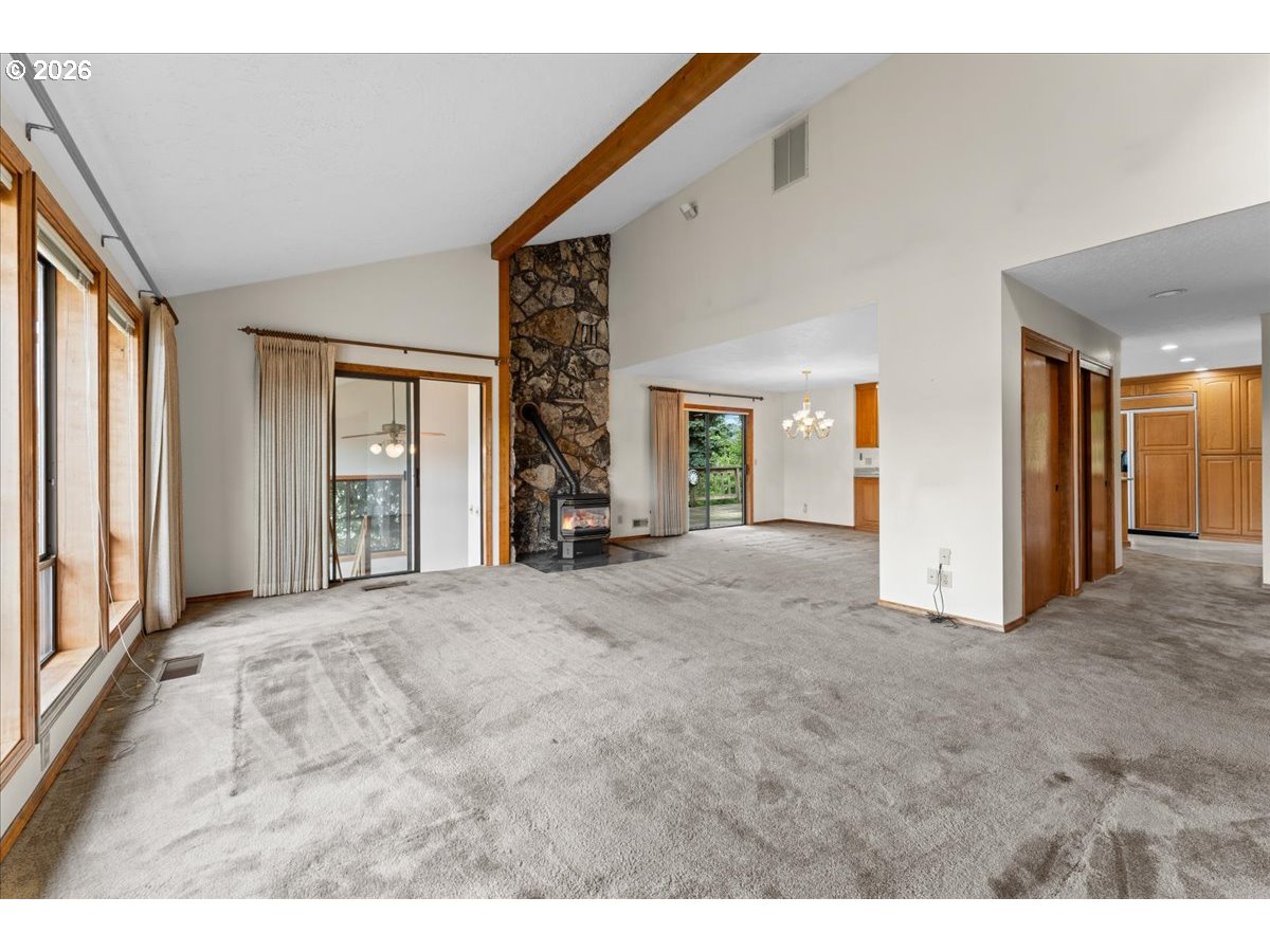 17501 Northeast Clackamas Street Portland, OR 97230 - Photo 11 of 38 a view of an empty room with large windows