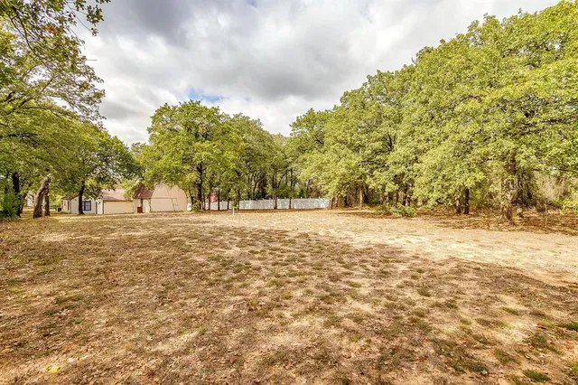 a house with trees in front of it