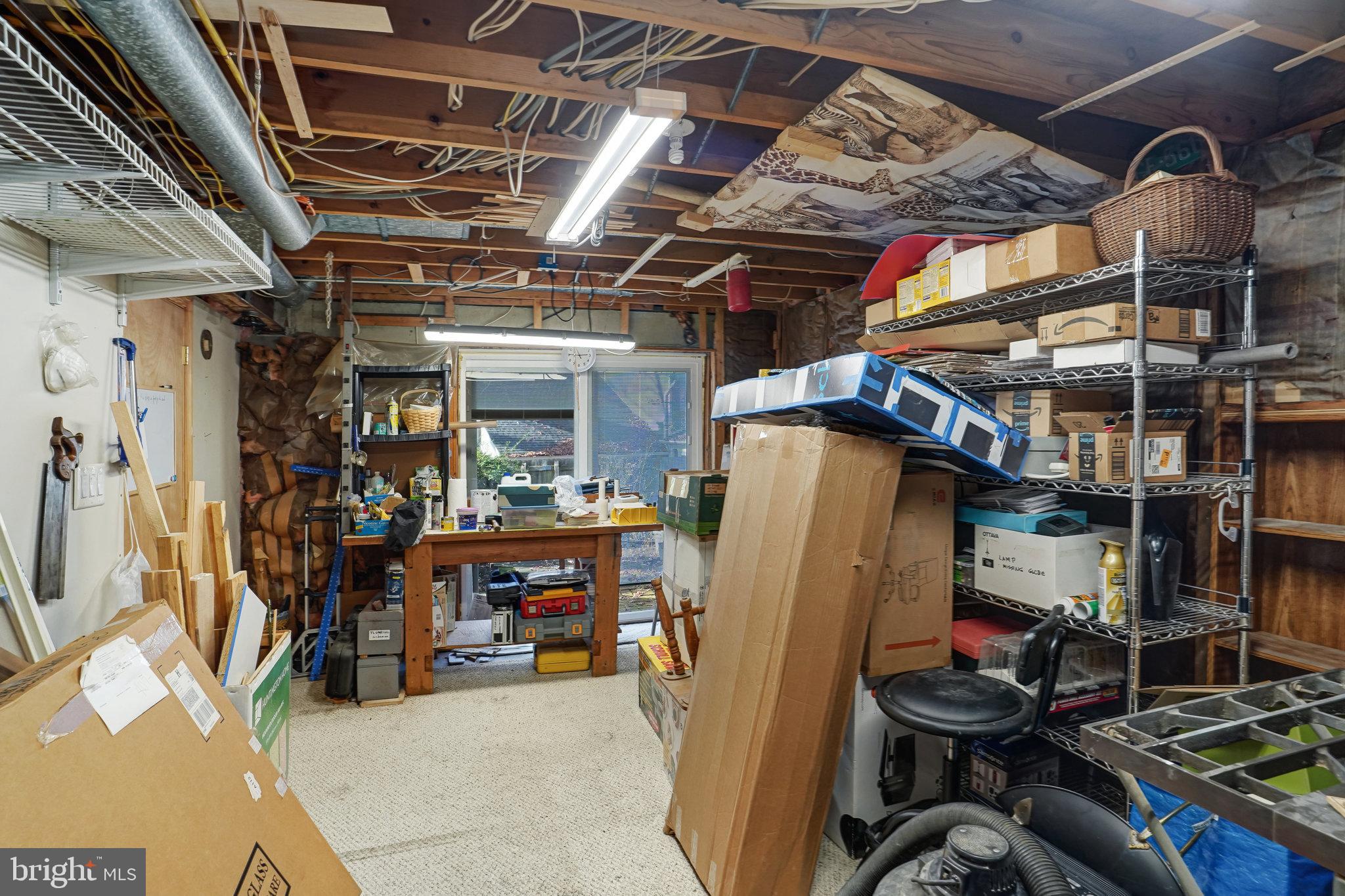 10906 Miller Road Oakton, VA 22124 - Photo 56 of 68 Unfinished work shop.