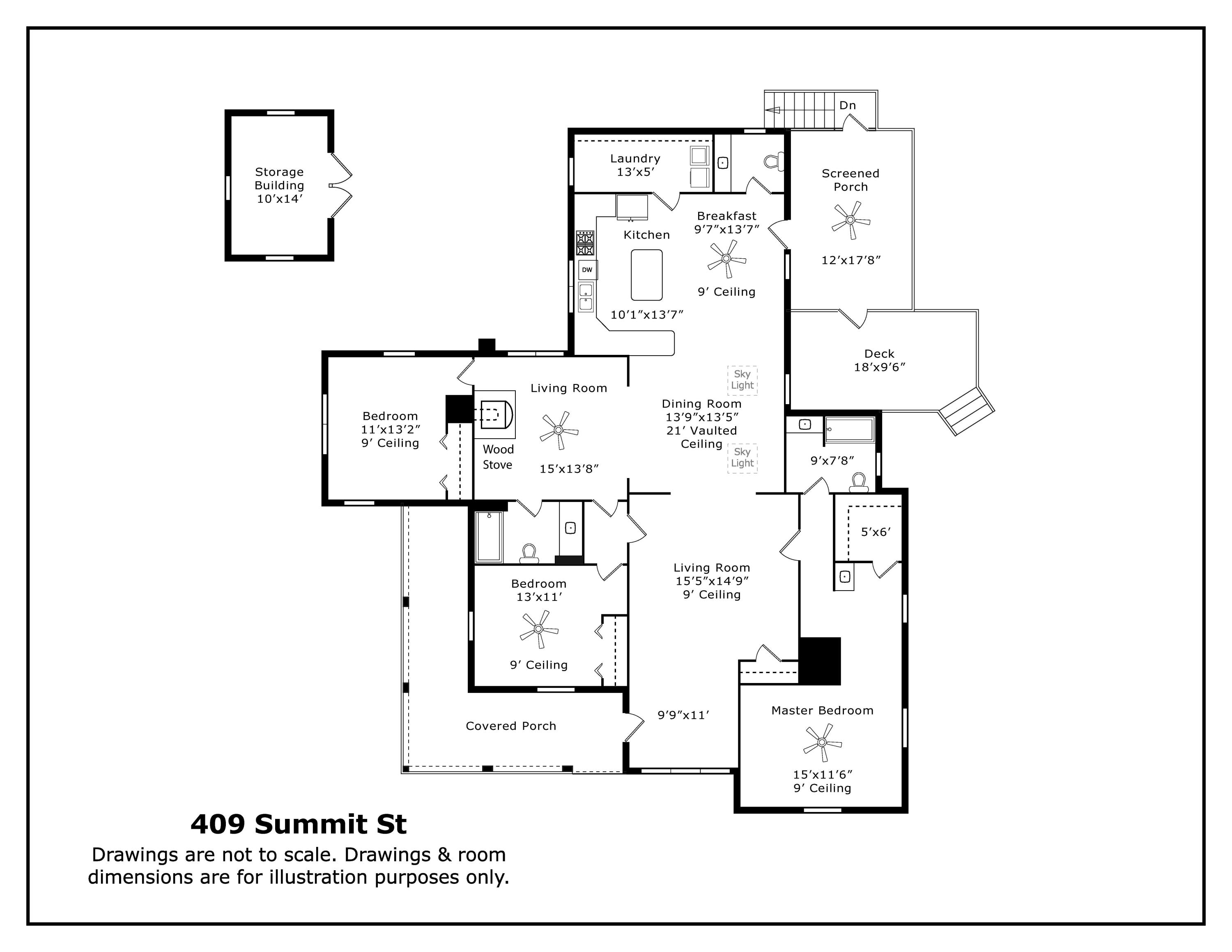 409 Summit Street Carthage, NC 28327 - Photo 50 of 50 Floor Plan_409 Summit St