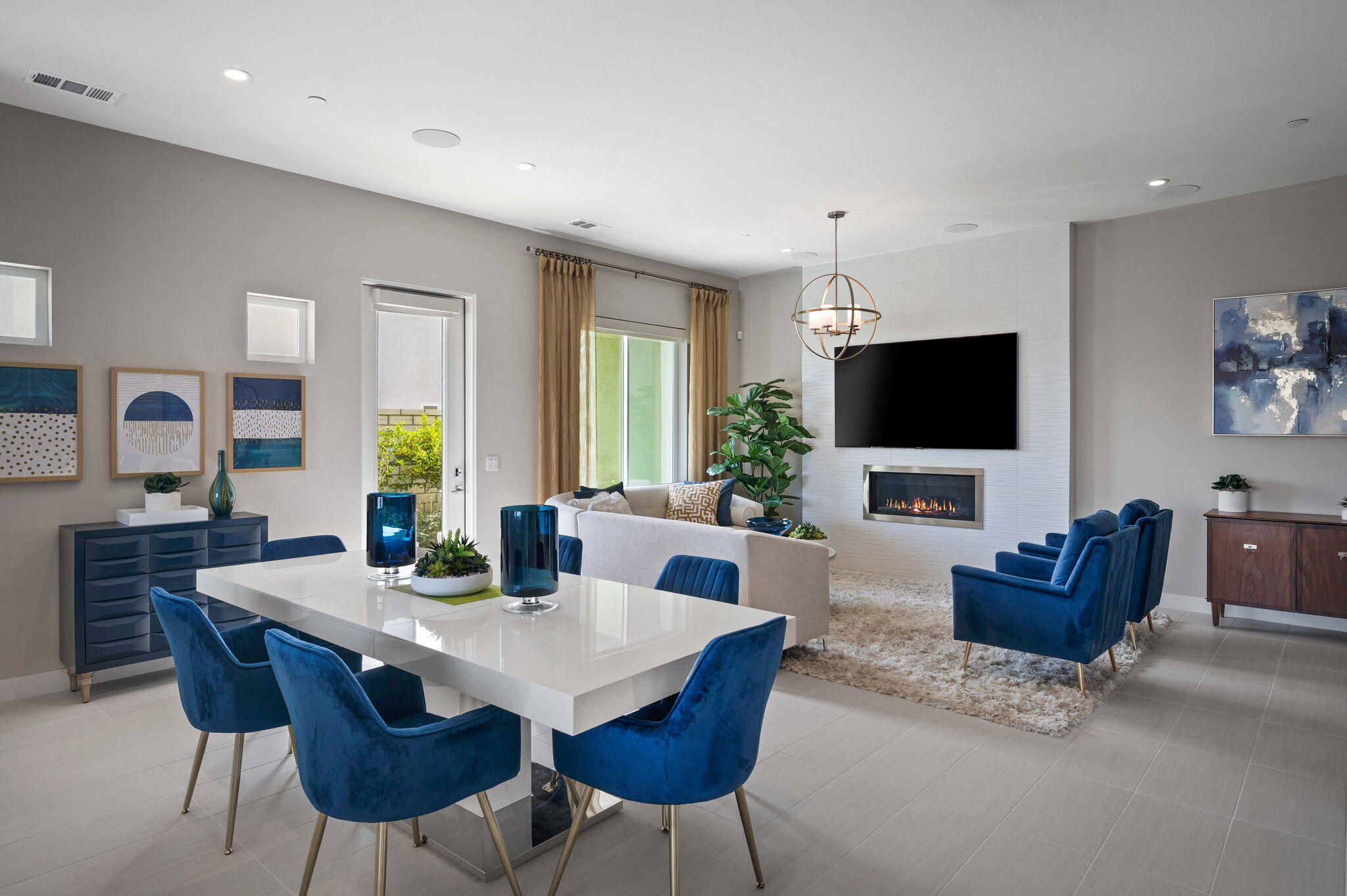 2 Iridium Way Rancho Mirage, CA 92270 - Photo 5 of 55 a view of a dining room with furniture