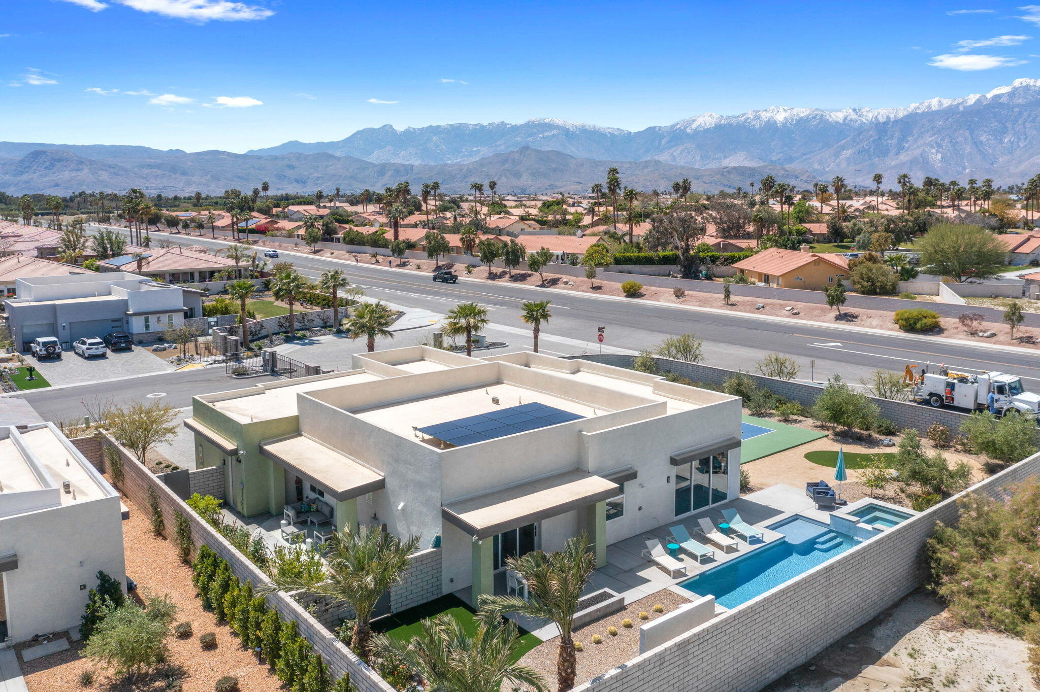 2 Iridium Way Rancho Mirage, CA 92270 - Photo 54 of 55 a view of a city from a terrace