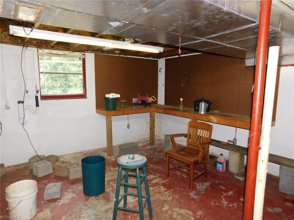 6624 Cedarberry Road Trinity, NC 27370 - Photo 13 of 18 Unfinished Basement Room 1