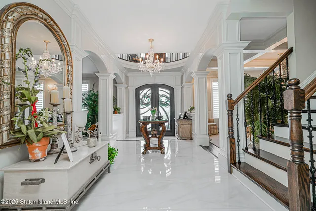 a view of living room filled with furniture
