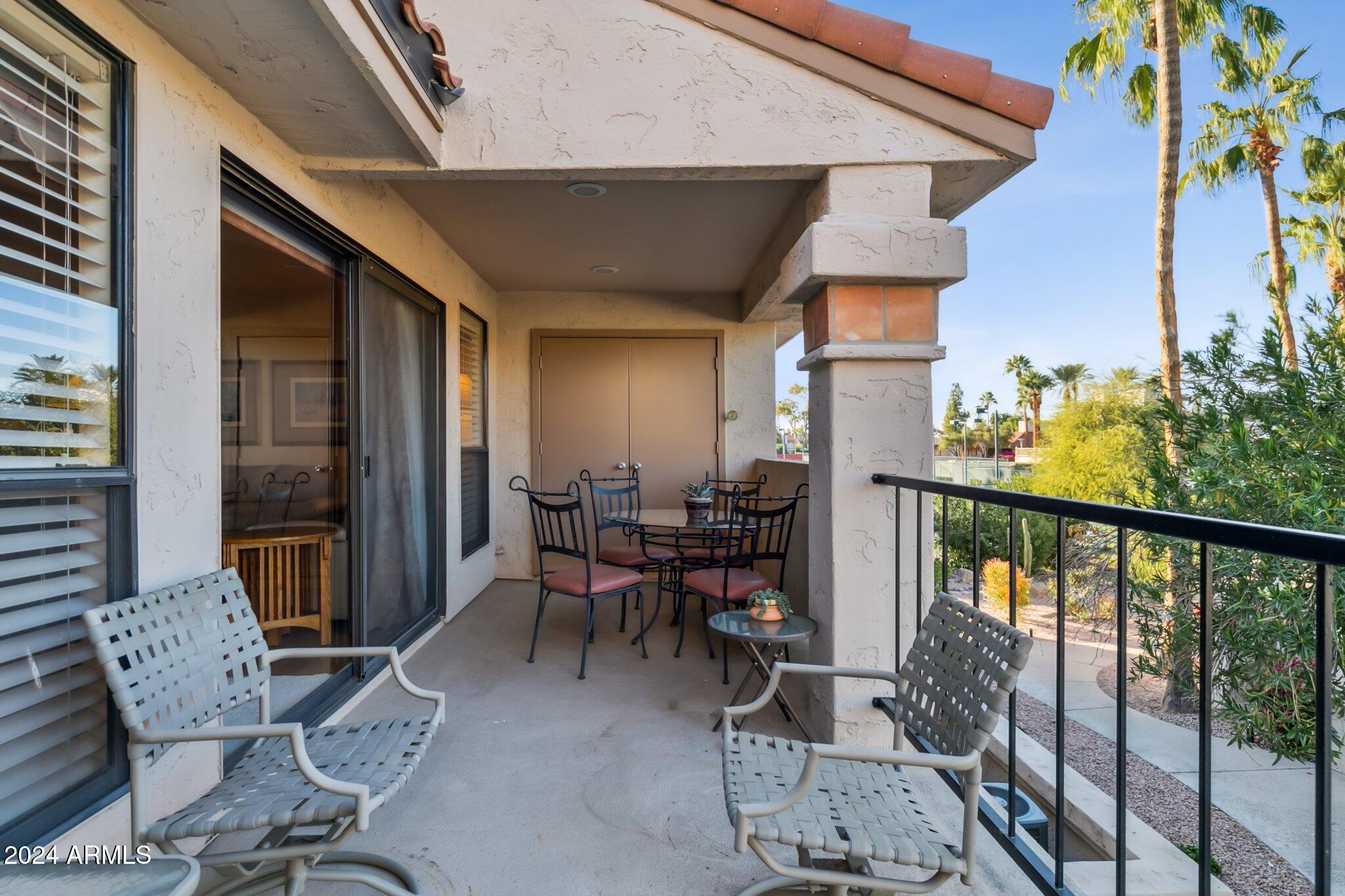 9707 East Mountain View Road, Unit 2438 Scottsdale, AZ 85258 - Photo 21 of 22 Covered patio