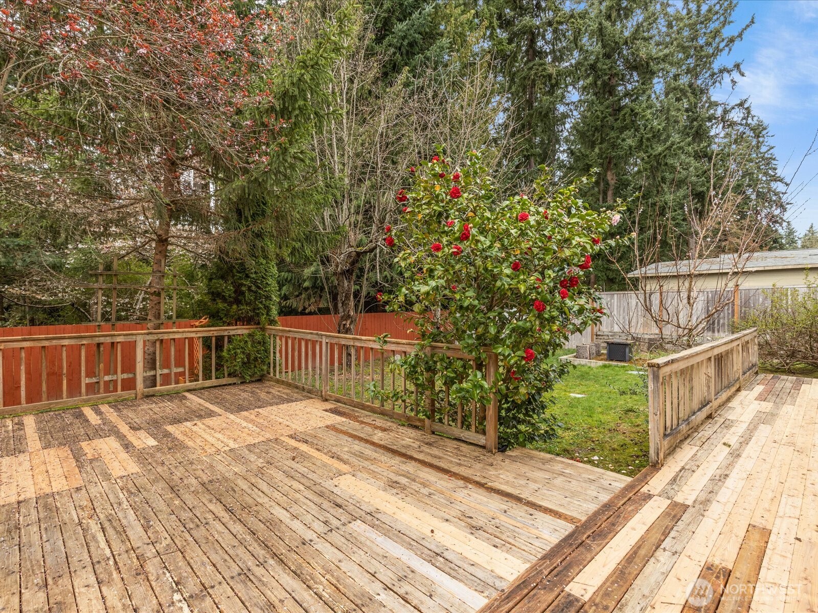 20524 32nd Drive Southeast Bothell, WA 98012 - Photo 36 of 39 a view of balcony with wooden floor and outdoor space