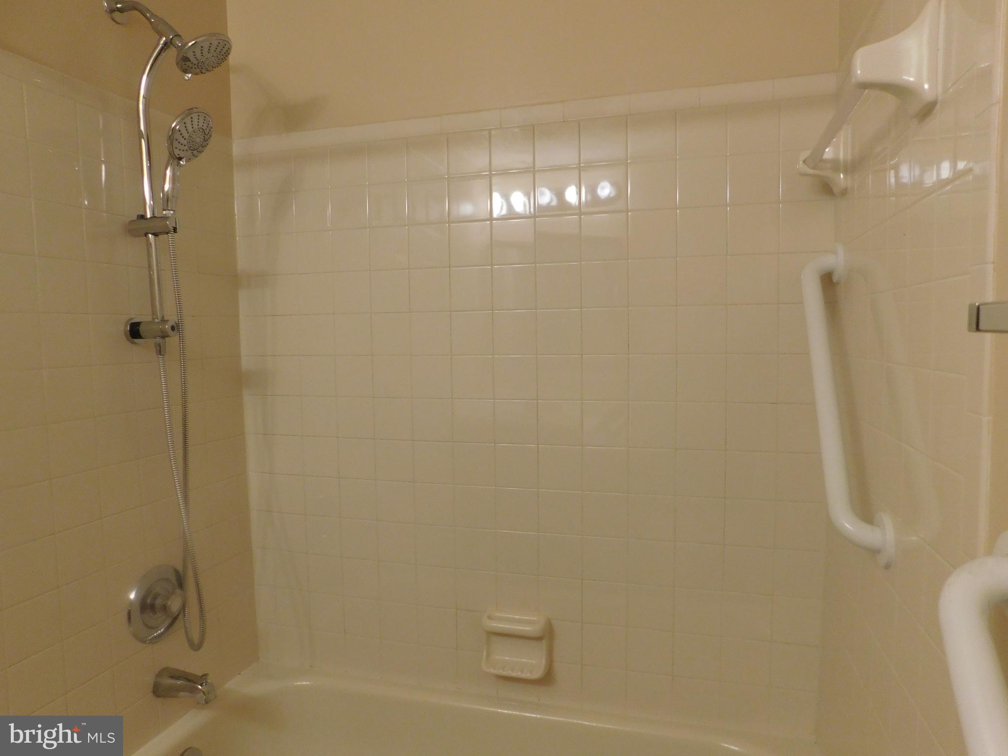 6375 Greenfield Road, Unit 1502 Elkridge, MD 21075 - Photo 16 of 20 Tub shower in hall bath