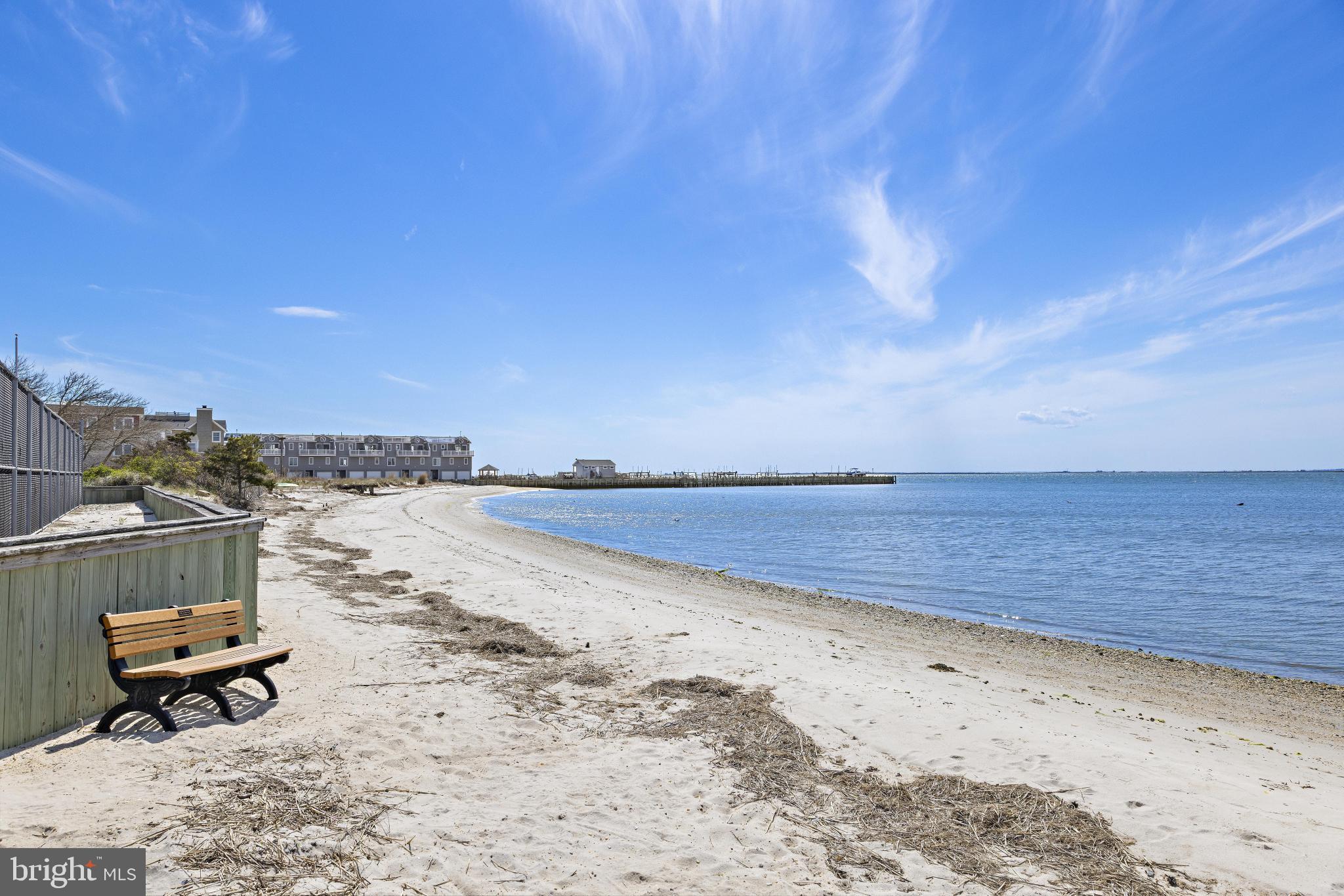 24 Joan Road Long Beach Township, NJ 08008 - Photo 37 of 55 a view of a lake with a beach