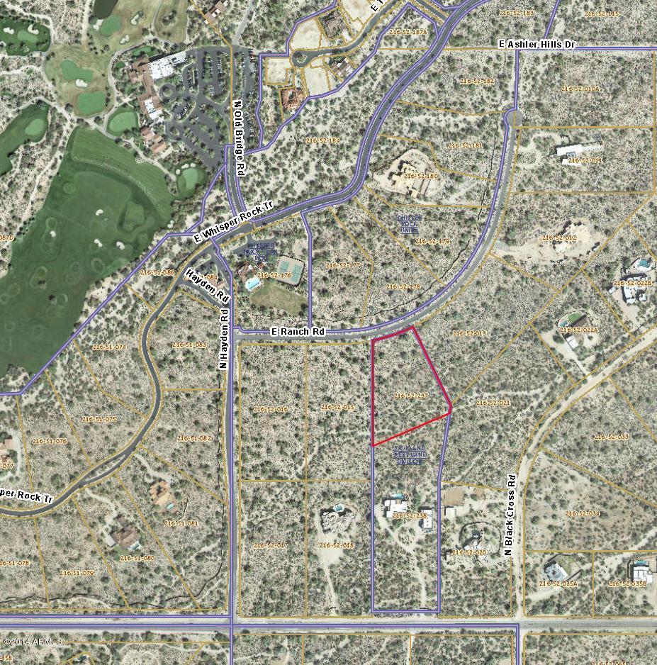 Lot 12A Pinnacle Peak Ranchos Aerial 2