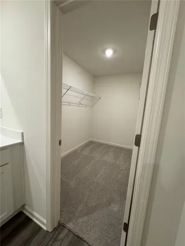 a view of empty room