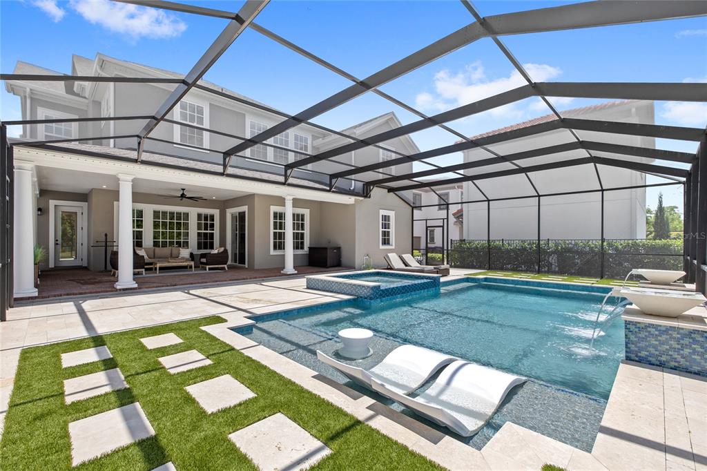 7445 Estuary Lk Loop Kissimmee, FL 34747 - Photo 32 of 54 a view of swimming pool with a backyard