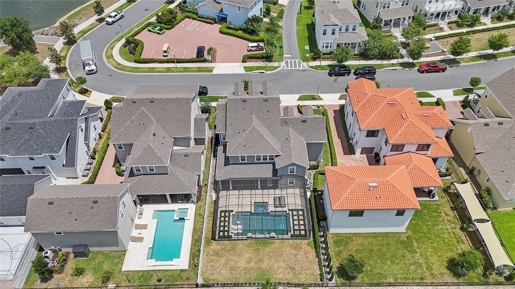7445 Estuary Lk Loop Kissimmee, FL 34747 - Photo 53 of 54 an aerial view of residential houses with outdoor space