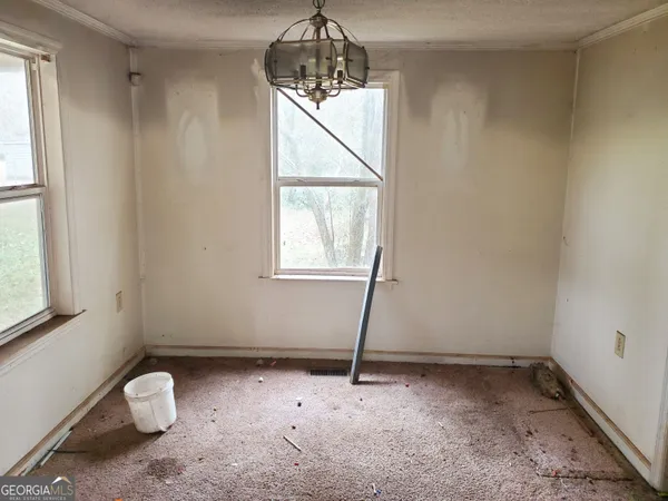 a view of a room with window