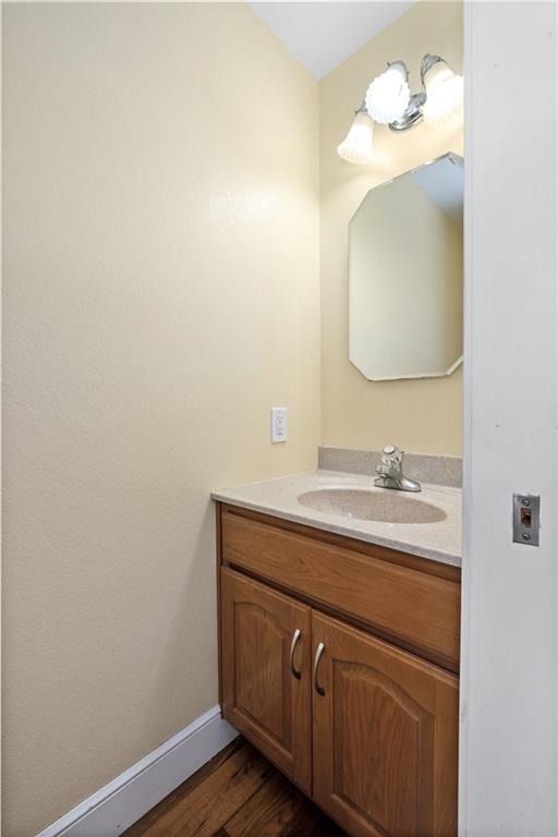 116 Country Lane Road Butler, PA 16001 - Photo 20 of 50 a bathroom with a sink vanity and mirror