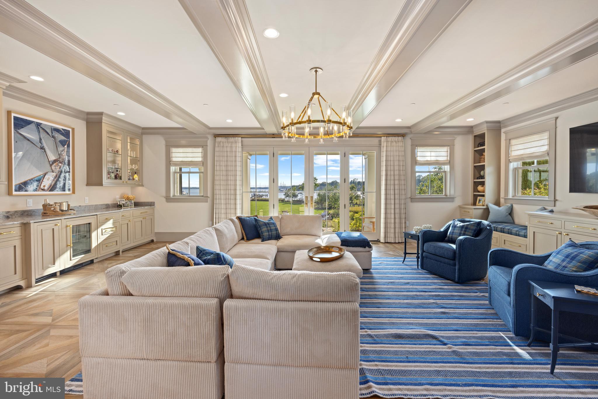 3200 Arundel On The Bay Road Annapolis, MD 21403 - Photo 57 of 110 French doors lead to covered blue stone patio