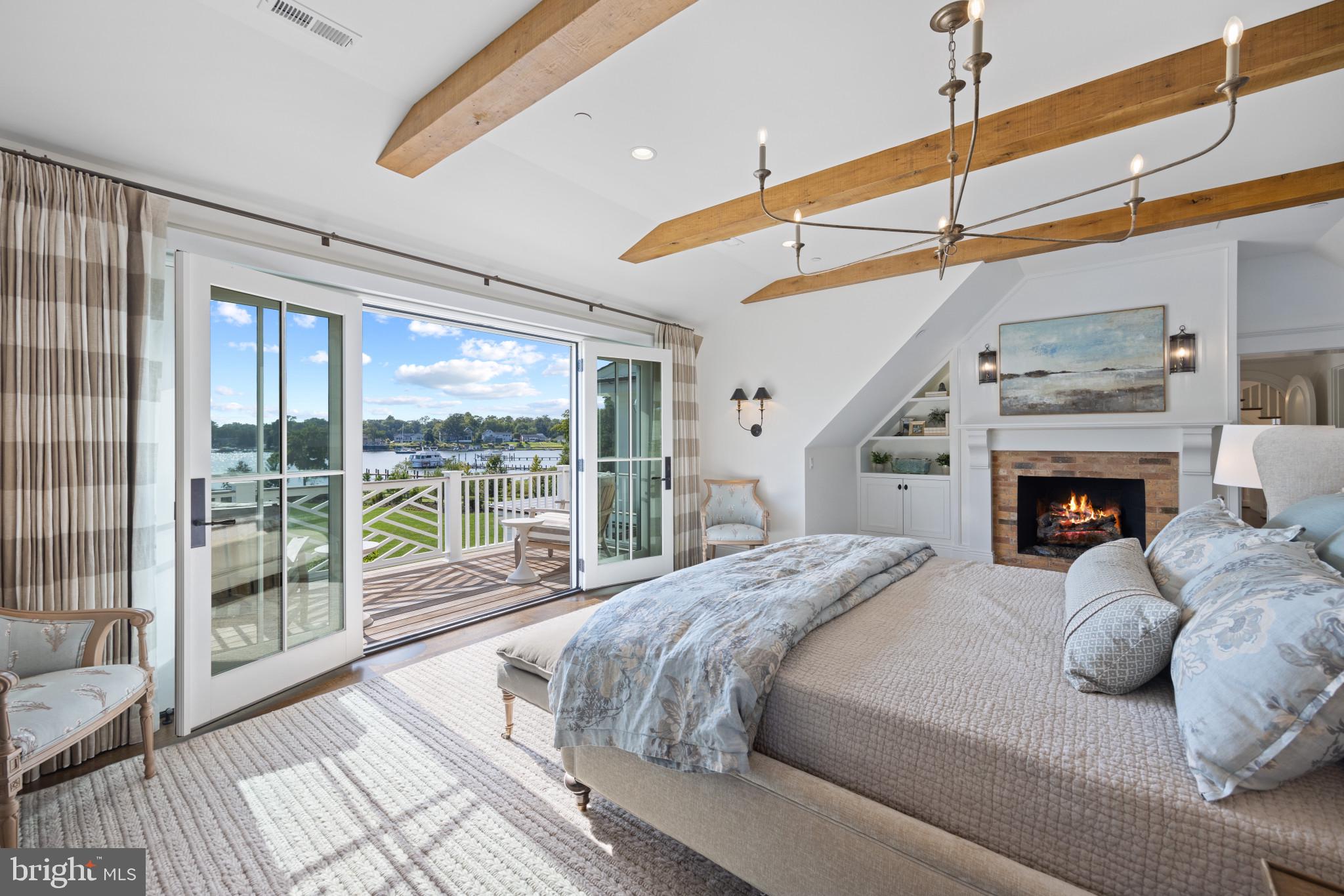 3200 Arundel On The Bay Road Annapolis, MD 21403 - Photo 64 of 110 Luxuriate with gas fireplace, private IPE balcony