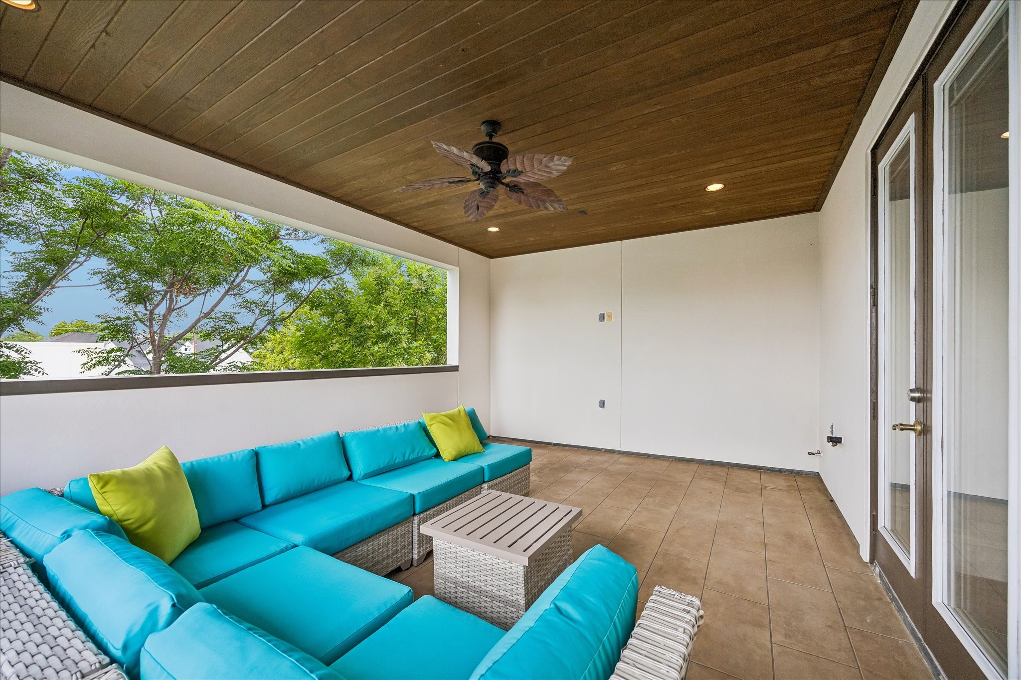 1208 Welch Street Houston, TX 77006 - Photo 31 of 35 As if the third floor wasn't already an awesome space, this generous covered patio completes the retreat. Ready to build-out with an outdoor kitchen and with plenty of space for seating and tables, it really is your oasis.
