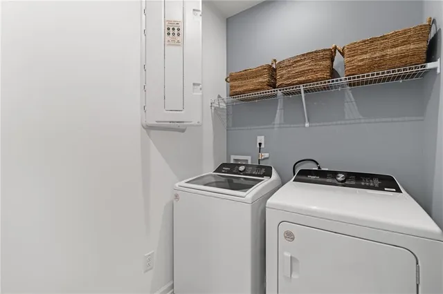 a view of washer and dryer