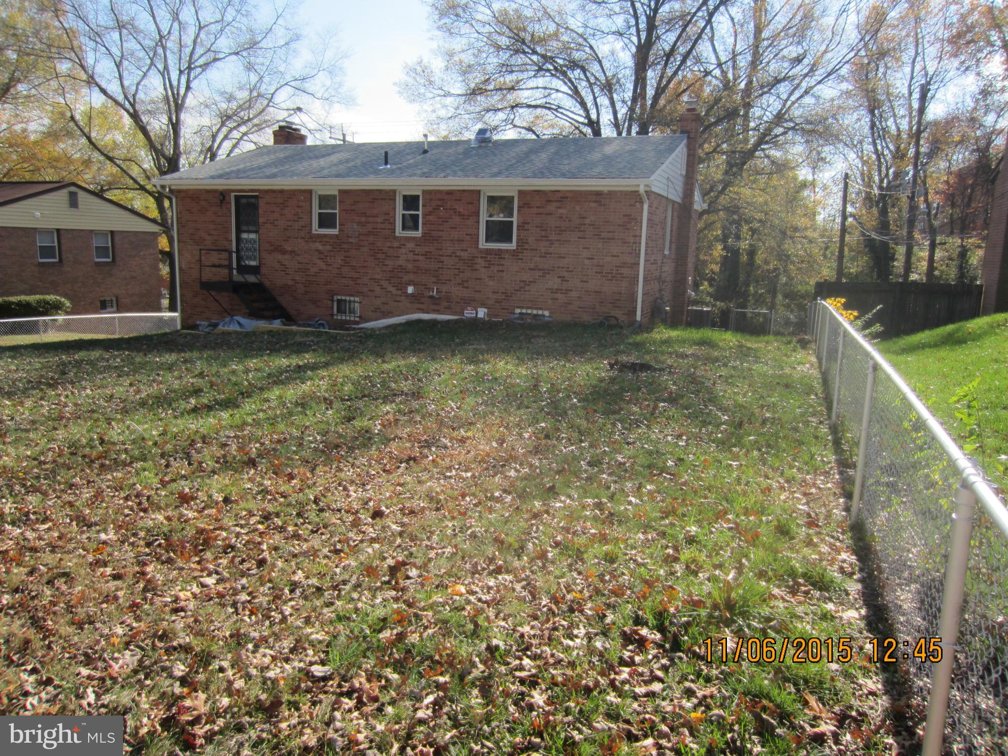 3818 Swann Road Suitland, MD 20746 - Photo 3 of 29 Exterior (Rear)