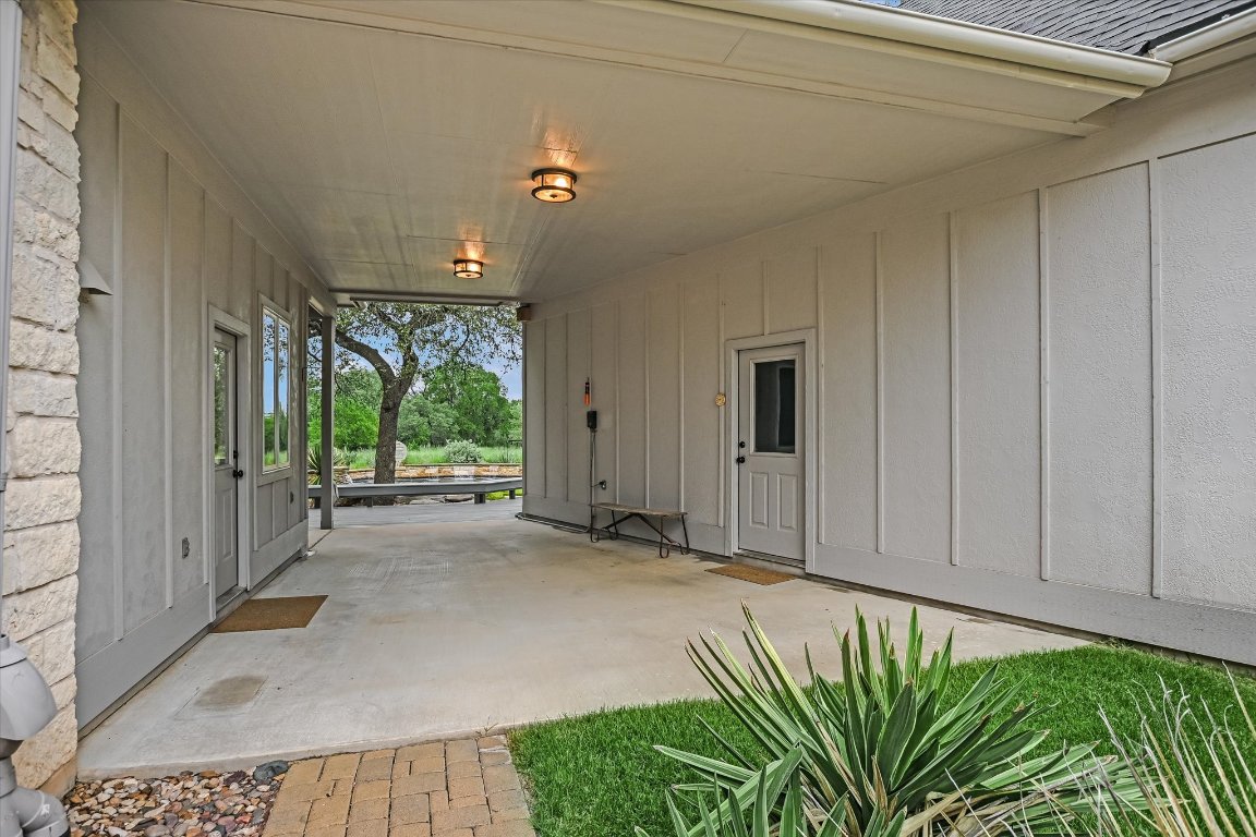 425 Patricia Road Georgetown, TX 78628 - Photo 19 of 30 a view of a backyard of a house