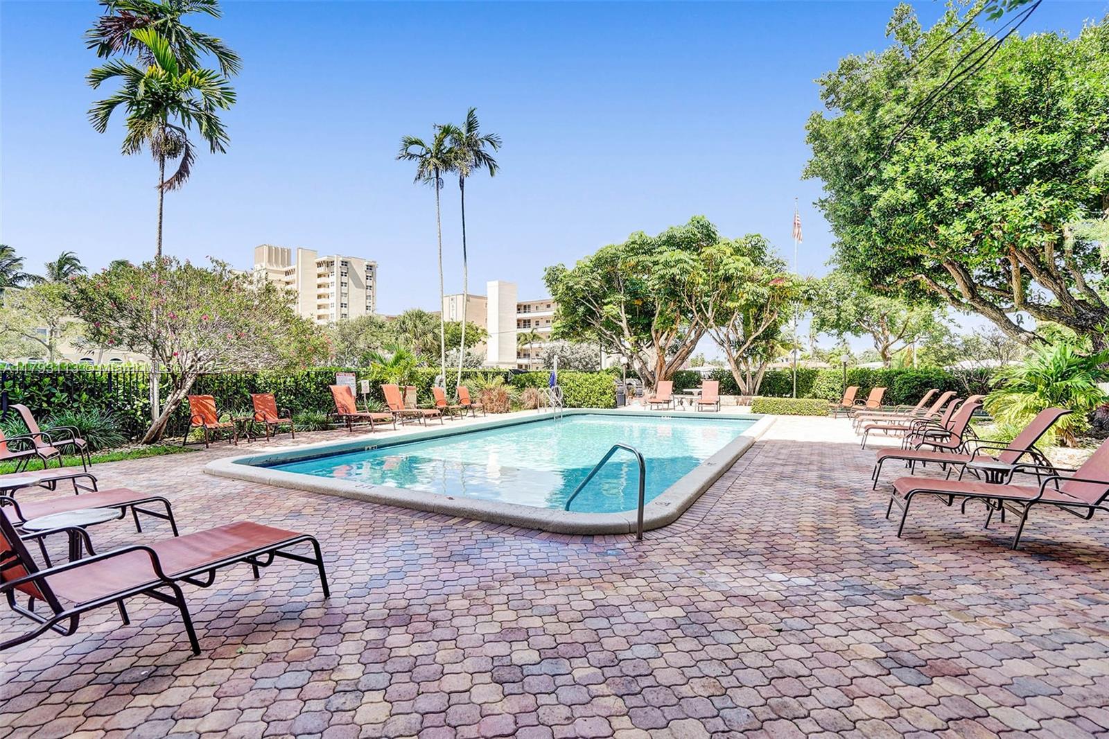 400 North Riverside Drive, Unit 512 Pompano Beach, FL 33062 - Photo 31 of 68 LARGE HEATED POOL