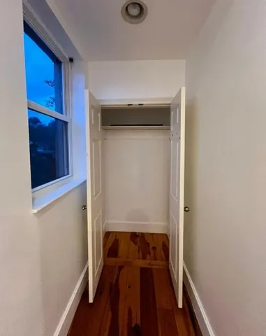 a view of walk in closet