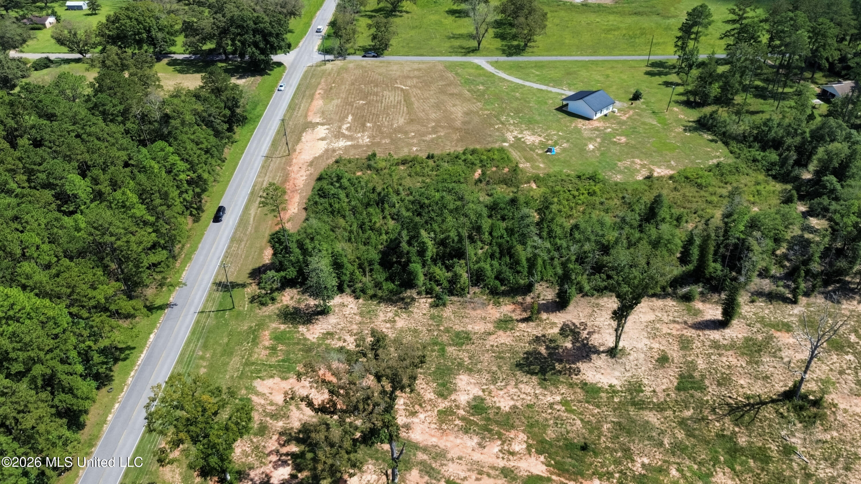 Nsn Fig Farm Road Lucedale, MS 39452 - Photo 7 of 7 Frontage and Wooded Boundary