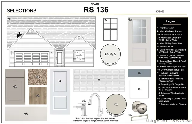 $277,900 | 5126-lot 136 Boulder Springs Boulevard, Charlestown, IN 47111