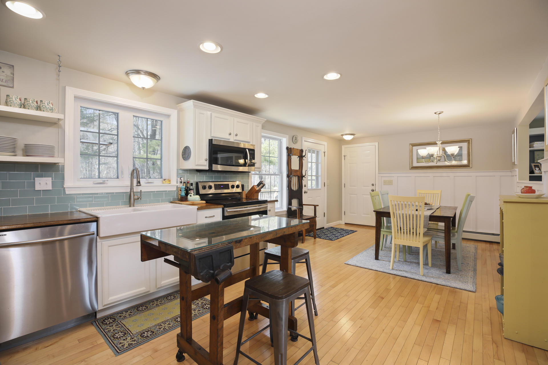 25 Intervale Road Kennebunk, ME 04043 - Photo 10 of 26 Kitchen open to Dining Room