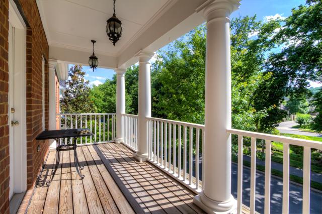 92 Pearl Street Franklin, TN 37064 - Photo 11 of 20 Imagine Sunday mornings on this upper porch, in your PJ's, with newspaper and coffee in hand. Privacy on your concealed little piece of heaven. And guess what, someone else takes care of the maintenance.