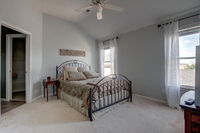 92 Pearl Street Franklin, TN 37064 - Photo 8 of 20 The master bedroom has high, vaulted ceilings and is located in the rear of the townhome. Climb out of bed and walk a couple of blocks to the Residents' Center and Pool Complex. Need a cup of coffee; head to the trendy High Brow Cafe.