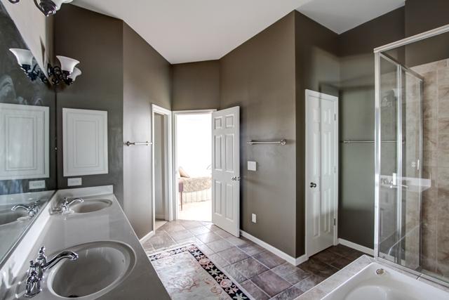 92 Pearl Street Franklin, TN 37064 - Photo 10 of 20 Another view of the master bathroom, with double vanities. Adjacent is a large walk-in closet.