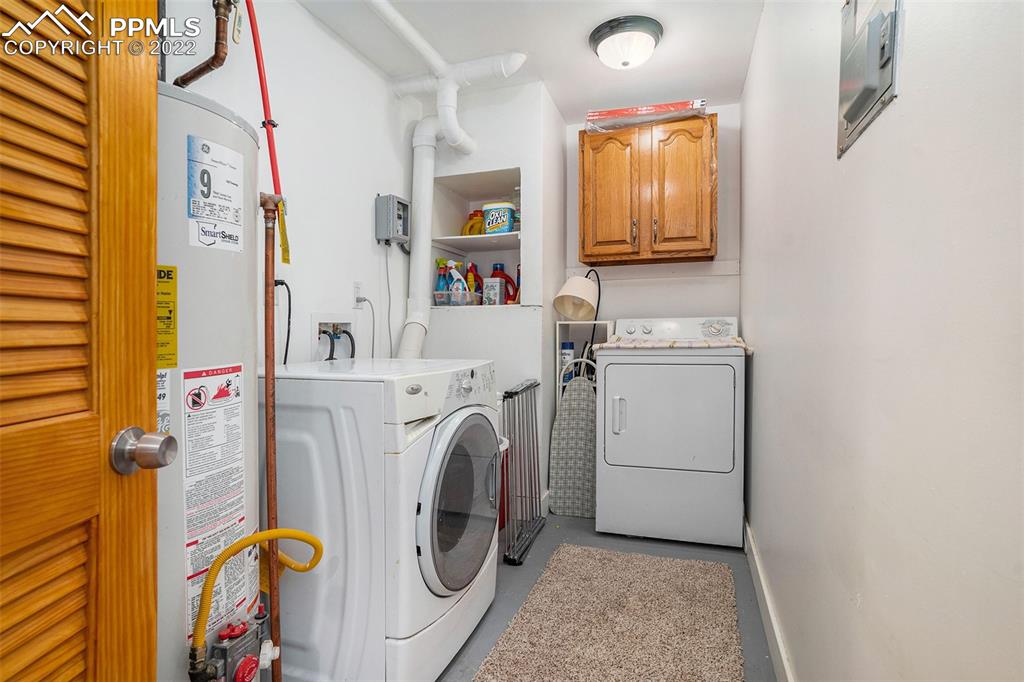 4810 Airport Road Colorado Springs, CO 80916 - Photo 26 of 41 a utility room with dryer and washer