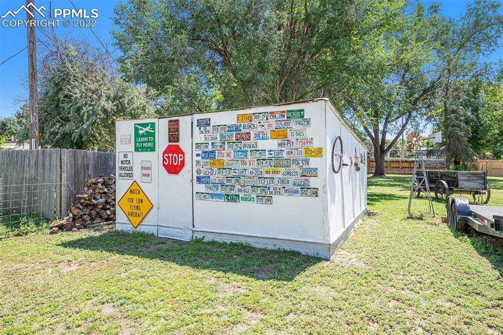 4810 Airport Road Colorado Springs, CO 80916 - Photo 32 of 41 a view of outdoor space with garden and entertaining space