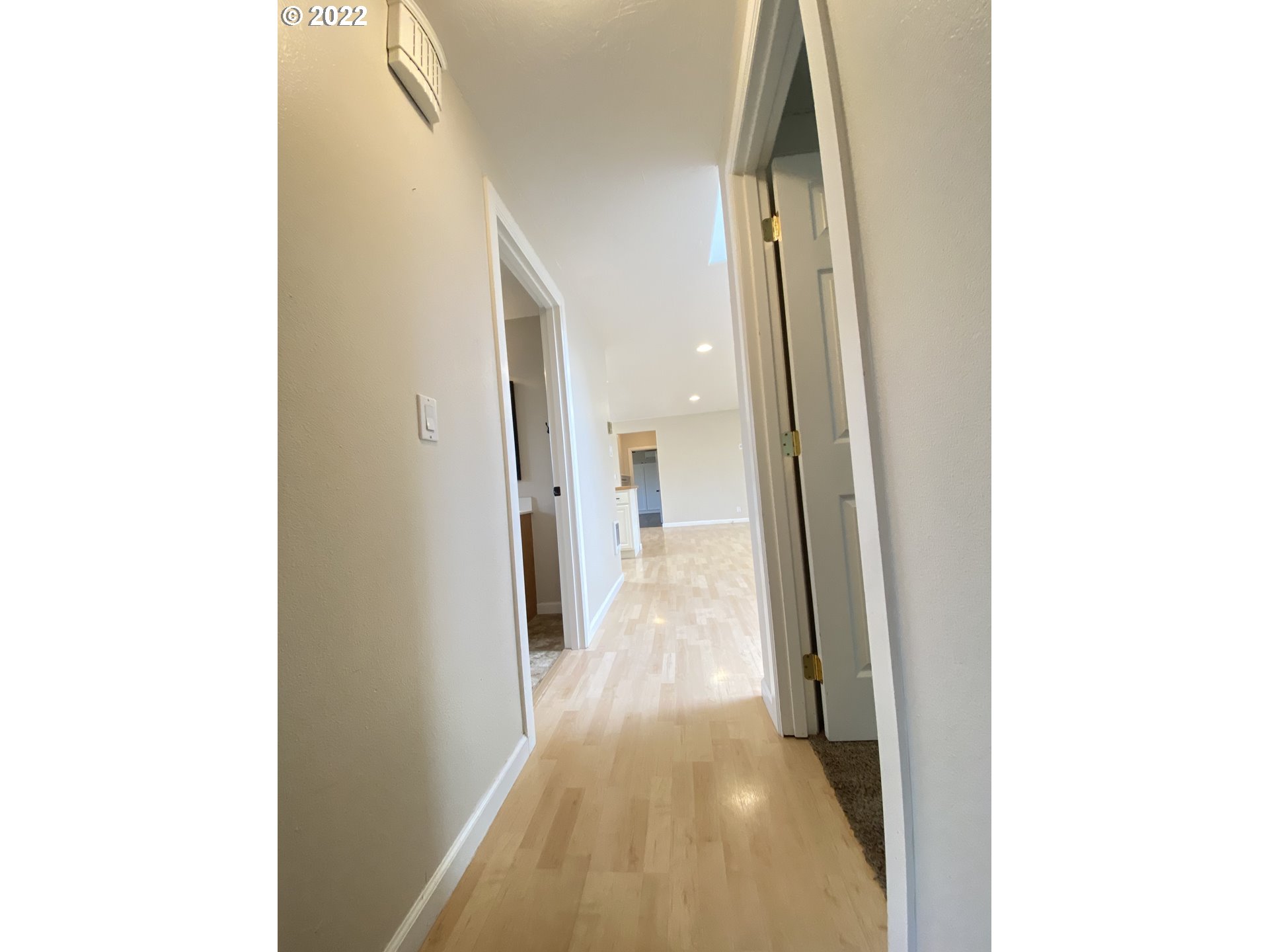 5330 B Street Springfield, OR 97478 - Photo 15 of 28 a view of a hallway with a white walls