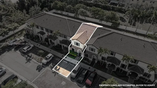 a view of building with outdoor space