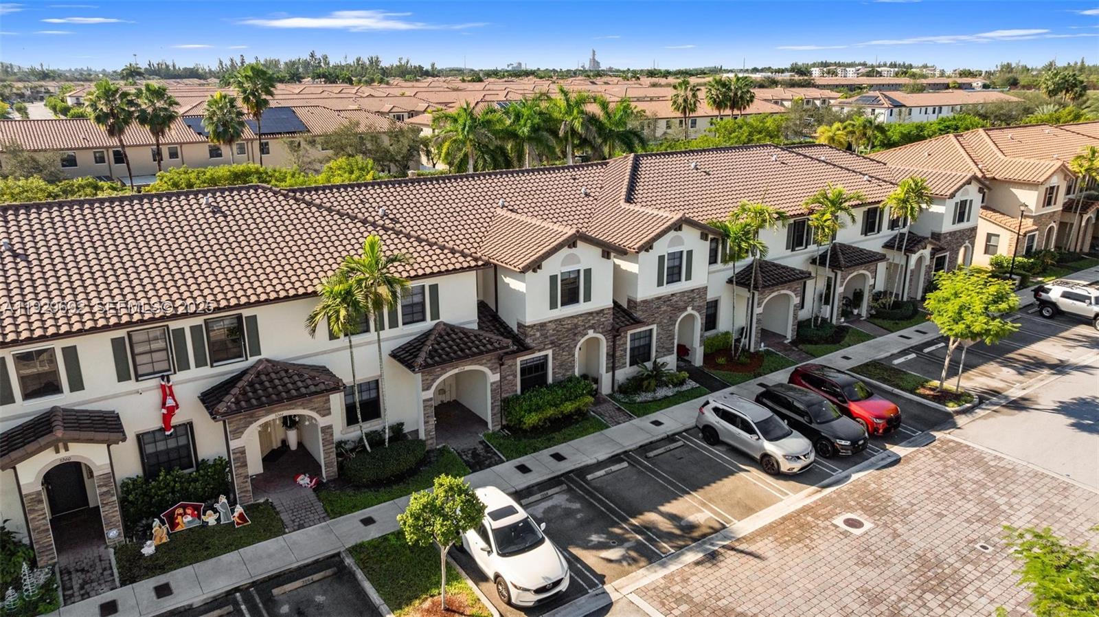 3272 West 92nd Place Hialeah, FL 33018 - Photo 30 of 37 an aerial view of multiple houses with a yard