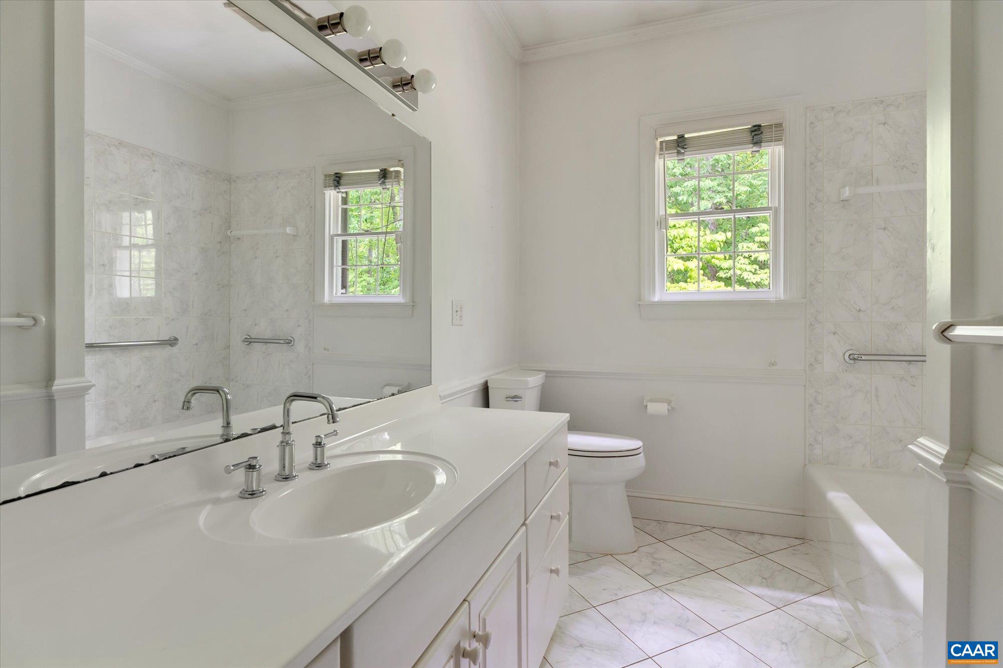 13320 Hackberry Road Orange, VA 22960 - Photo 16 of 47 a bathroom with a sink toilet and a mirror