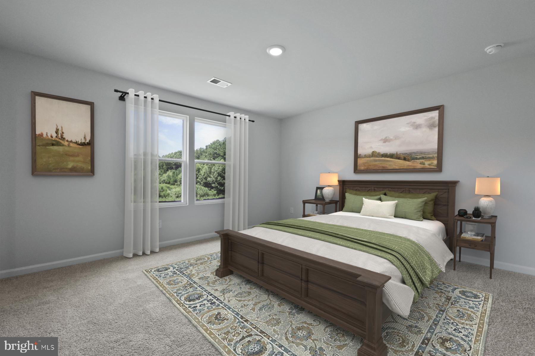 47 Fortuna Road Charles Town, WV 25414 - Photo 18 of 24 The Upton- staged Bedroom