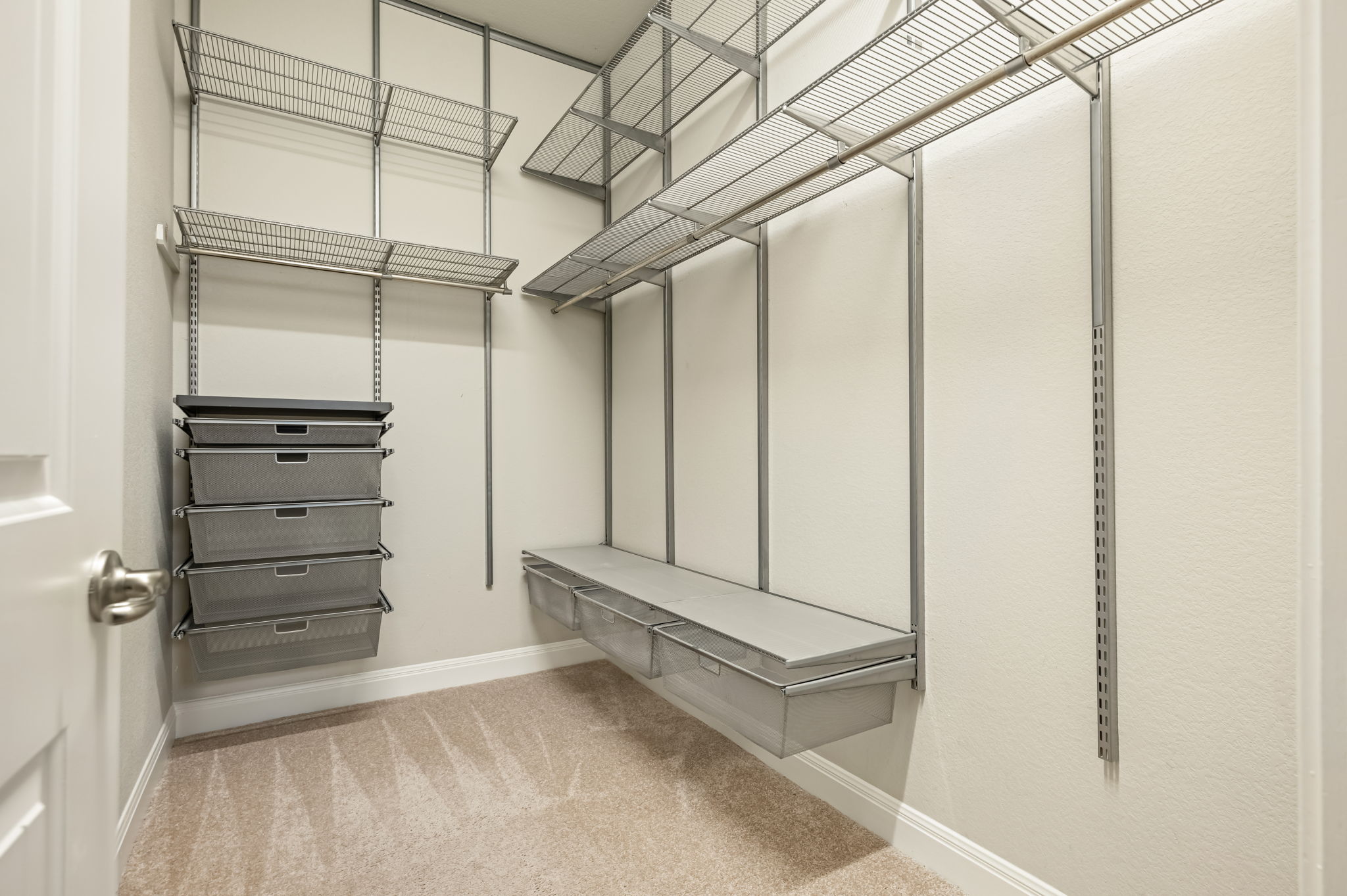 2516 Hopsack Mills Road Austin, TX 78748 - Photo 19 of 39 Customizable closet system featuring wire shelving and hanging rods