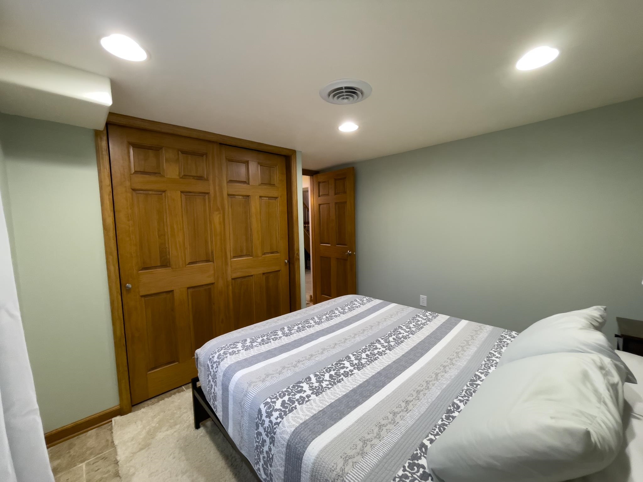 20 Field Road Silver Bay, MN 55614 - Photo 41 of 42 Bedroom featuring recessed lighting and a closet