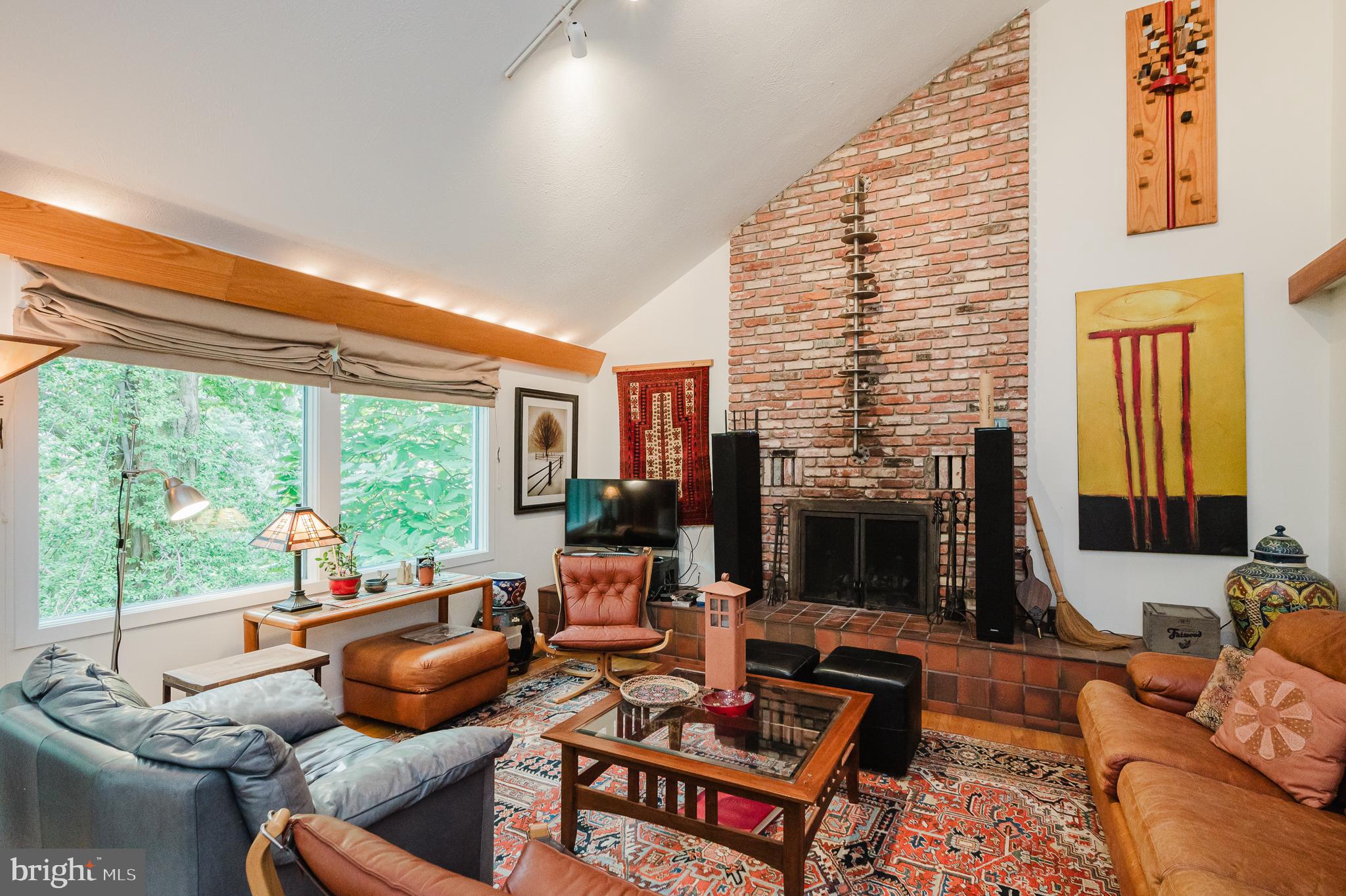 6010 Fork Woods Road Baldwin, MD 21013 - Photo 4 of 65 David Hess artwork above fireplace