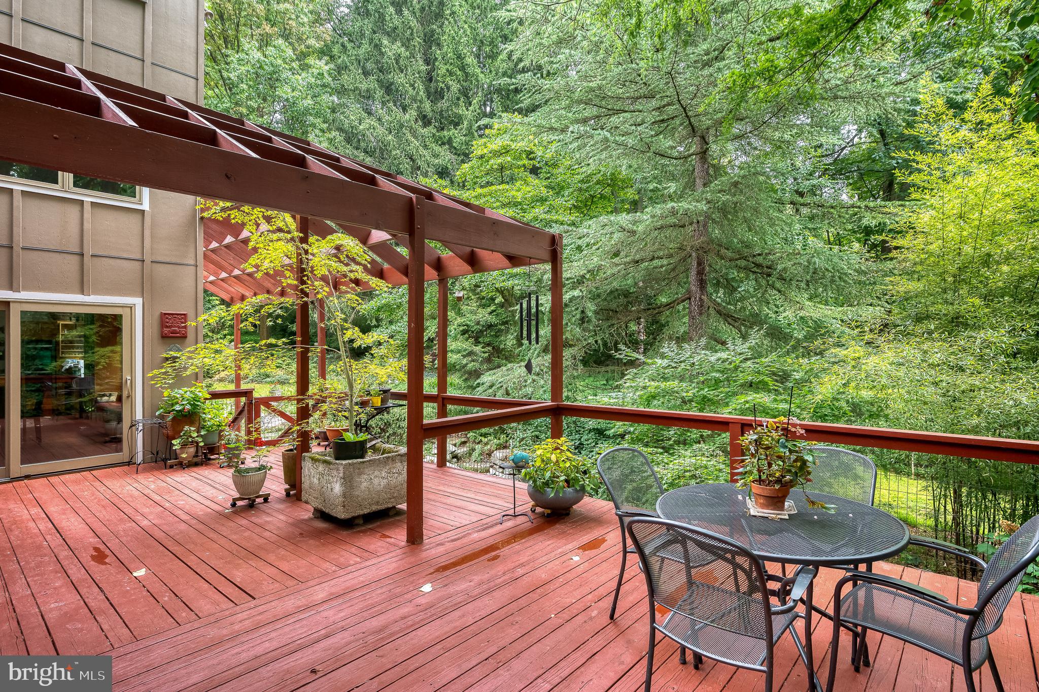 6010 Fork Woods Road Baldwin, MD 21013 - Photo 41 of 65 Deck overlooking lush greenery