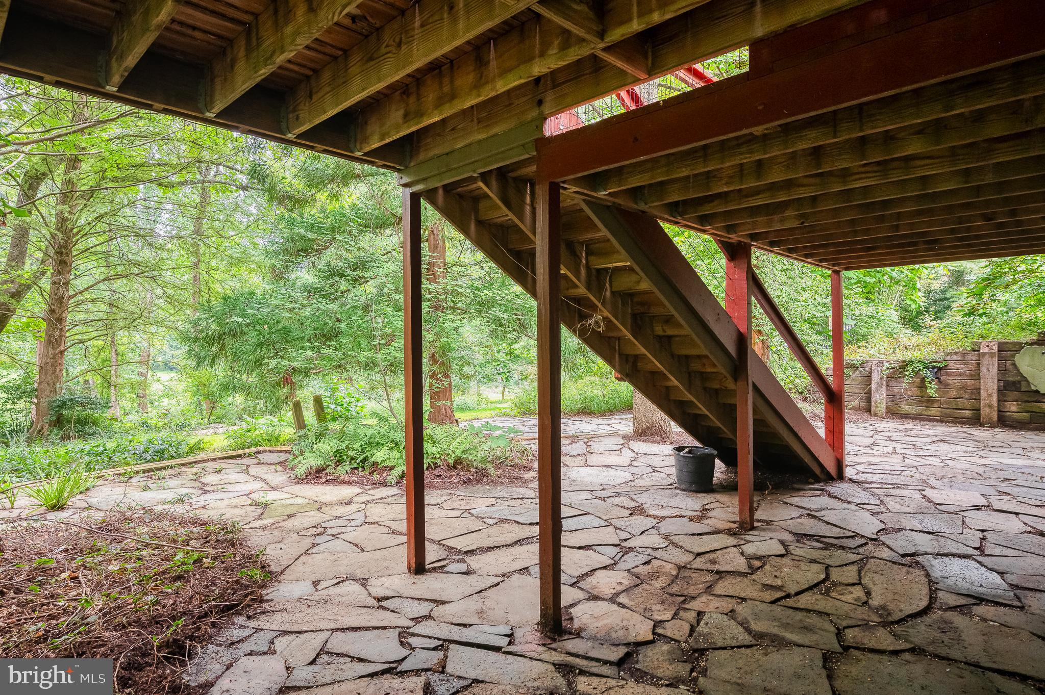 6010 Fork Woods Road Baldwin, MD 21013 - Photo 45 of 65 Access to patio below deck